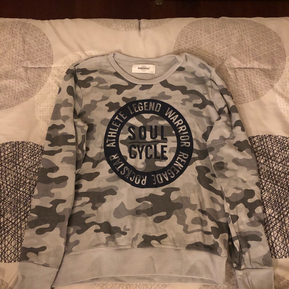 Camo sweater